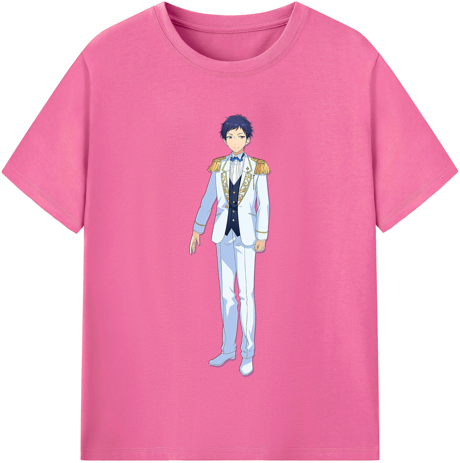 （画像用） あんさんぶるスターズ! Ensemble Stars レディースカジュアルプリントTシャツ（綿100％）